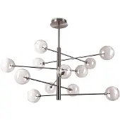 Ideal Lux 345390 EQUINOXE Pendelleuchte 12xG4 Rauch