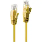 Lindy 48067, 10 m, Cat6, U/UTP (UTP), RJ-45, RJ-45, Gelb