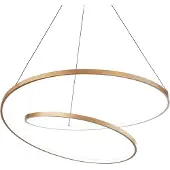 Ideal Lux 342399 OZ Pendelleuchte D600mm LED 47W 5500/2200lm 4000K Kupfer EIN/AUS