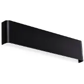 Ideal Lux 345185 DELTA Wandleuchte LED 14W 1550/920lm 3000K schwarz
