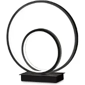 Ideal Lux 342474 OZ Tischleuchte H310mm LED 22W 2500/990lm 2700K schwarz EIN/AUS