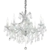 Ideal Lux Hängeleuchte Napoleon Sp8 Chrom Rund