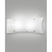 FABAS LUCE Wandleuchte Milton E27 500x100mm Weiß