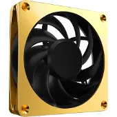 Alphacool 13854, Lüftermodul, Kunststoff, Schwarz, Gold, 4-polig, 1 Lüfter, 12 cm