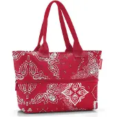 Reisenthel shopper e1, Einkaufstasche, Tragetasche, Bandana Red, 12 L, RJ3087