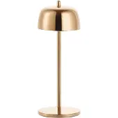 Zafferano LED-Tischleuchte CIRCE Copper wiederaufladbar und dimmbar