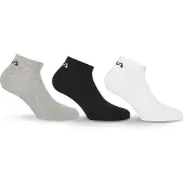 FILA Socken "UNISEX INVISIBLE PLAIN SOCKS" 3 Paar tlg. mit eingestricktem Logo an der Ferse