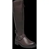 Clarks Stiefel Orinoco 2 mit Reißverschluss für einfaches Anziehen 5228 Dark Brown Lea 37.5