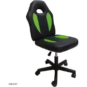 HTI Drehstuhl Daytona Smart, ergonomisch, gepolstert, höhenverstellbar, Rollen, 130 kg, 87-97 cm