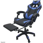 HTI Gaming Stuhl Krit Eco Schwarz-Blau