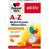 Doppelherz Aktiv A-Z Brausetabletten zur Aufrechterhaltung guten Funktion des Organismus 6x15 TAB