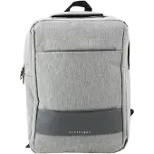 Leantoys City Business Rucksack USB Mittelfach Grau 14L 40cm