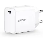 Wisam BWOO Wandladegerät 20W CDA226 QC 1x USB-C schwarz