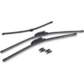 BESTPRICE Wischerblattsatz vorne + hinten [Hersteller-Nr. 40790844] für Audi