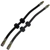BESTPRICE 2x Bremsschlauch Vorderachse [Hersteller-Nr. 34004930] für Porsche, VW