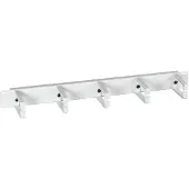 EFB Elektronik EFB 699992 19” 1HE Kabelführungspanel, 5 Bügel, Kunststoff RAL7035