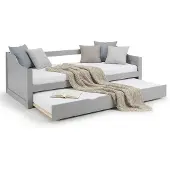 Hobby Hall Ausziehbett 90x200 in Grau 2506
