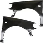 BESTPRICE 2x Kotflügel vorne li+re mit Blinkerloch [Hersteller-Nr. 31407064] für VW