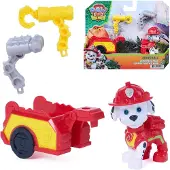 Spin Master PAW Patrol : Der Dino Film, Marshalls Dino Werkzeug-Pack, Marshall-Figur mit Anhänger und Werkzeugen, 90 g