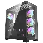 Darkflash - DS900 Black + fans - Computergehäuse