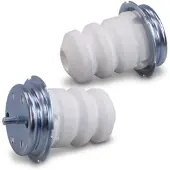 BESTPRICE 2x Anschlagpuffer Federung hinten [Hersteller-Nr. 40975682] für Citroën, Peugeot, Fiat, Opel