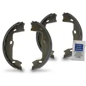 BESTPRICE Bremsbackensatz Feststellbremse [Hersteller-Nr. 31475149] für Chevrolet, Saab, Opel, Vauxhall