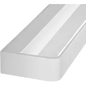 Zafferano Streifen-LED-Wandleuchte 28 W 3444 lm 89 cm 3000 K weiß