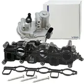 BESTPRICE Saugrohr inkl. VDO Stellmotor [Hersteller-Nr. 30910385] für VW, Audi