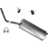 BESTPRICE Endschalldämpfer Set [Hersteller-Nr. 34006913] für Seat, Skoda, VW