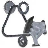BESTPRICE Steuerkettensatz Ölpumpenantrieb [Hersteller-Nr. 40788387] für Seat, Skoda, Audi, VW