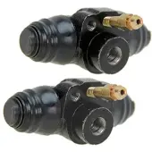 BESTPRICE 2x Radbremszylinder Grauguß Hinterachse [Hersteller-Nr. 10601345] für Skoda, VW, Seat, Audi