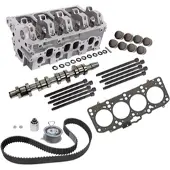 BESTPRICE Zylinderkopf + Schrauben + Nockenwelle [Hersteller-Nr. 40017387] für Audi, VW, Skoda, Seat
