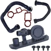 BESTPRICE Reparatursatz Kurbelgehäuseentlüftung [Hersteller-Nr. 31477942] für Seat, VW, Audi, Skoda