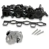 BESTPRICE Saugrohr inkl. Stellmotor links [Hersteller-Nr. 40207373] für Audi, VW