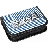 FANDY Federmäppchen mit 2 Klappen „Doggy 2“
