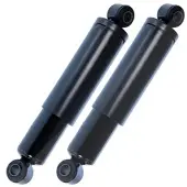 BESTPRICE 2x Stoßdämpfer hinten Öldruck beidseitig [Hersteller-Nr. 10692242] für Fiat, Peugeot, Citroën