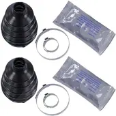 BESTPRICE 2x Faltenbalgsatz, Antriebswelle [Hersteller-Nr. 10701731] für Opel, Vauxhall, Suzuki