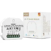MOES RF433 Smart Lichtschalter Unterputz,Smart DIY Relay Switch Modul