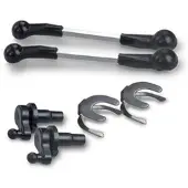 BESTPRICE Reparatursatz Gestänge Saugrohrklappen [Hersteller-Nr. 34008162] für Audi, VW