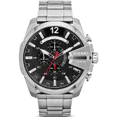 Diesel Mega Chief Herren Silber Uhr DZ4308