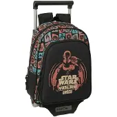 Safta Mandalorian & Grogu 10l Rucksack Mit Rollen Schwarz Kinder Schwarz One Size