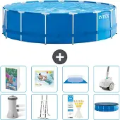 Intex Frame Pool Rund - 457x122 cm - 7-teilig S584