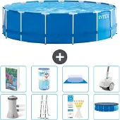 Intex Frame Pool Rund - 457x122 cm - 7-teilig S549