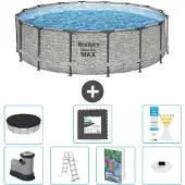 Bestway Steel Pro MAX Rund - 488x122 cm - 6-teilig S608