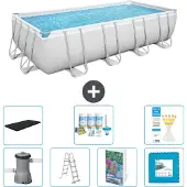 Bestway Power Steel Rechteckig - 488x244x122 cm - 6-teilig S536