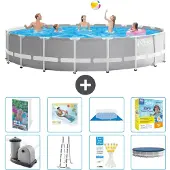 Intex Prism Frame Pool Rund - 610x132 cm - 7-teilig S639