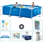Intex Rechteckiger Frame Pool - 300x200x75 cm - 5-teilig S171