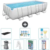 Bestway Power Steel Rechteckig - 488x244x122 cm - 6-teilig S556