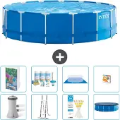 Intex Frame Pool Rund - 457x122 cm - 7-teilig S548