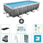 Bestway Power Steel Rechteckig - 549x274x122 cm - 6-teilig S536